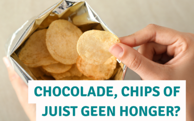 Chocolade, chips of juist geen honger? Waar je zin in hebt wordt bepaald door stress en vermoeidheid.